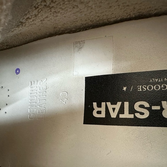 GOLDEN GOOSE Superstar Mixed Leather Sneakers. Authentic - Picture 11 of 16